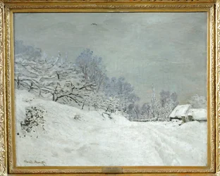 Intorno a Honfleur. Neve ...