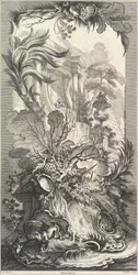 Giardino roccioso Rocaille, ca. 1737