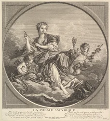 Poesia satirica, ca. 1741