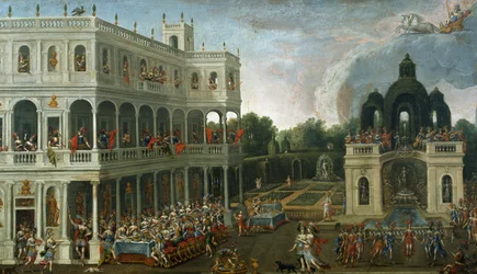 Banchetto delle Amazzoni