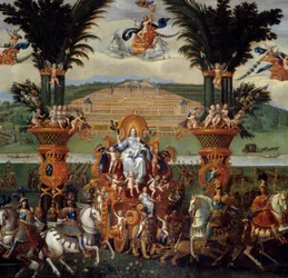 I quattro elementi. La Terra (dettaglio centrale)