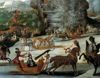 La slitta (dettaglio)