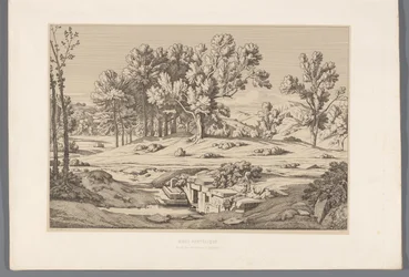 Paesaggio con vista sul monte Pentelikon