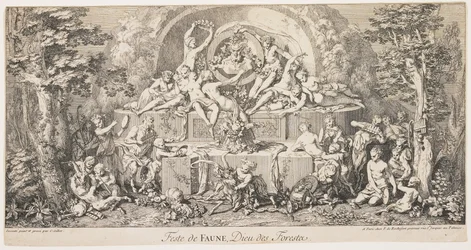 Festival di Fawn, Dio delle Foreste, c. 1740