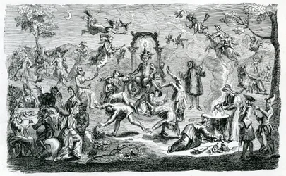 Il sabato delle streghe (incisione)