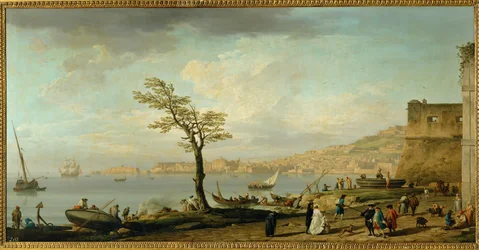 Una vista sul Golfo di Napoli ...