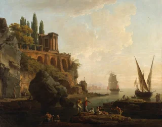 Paesaggio Immaginario, Scena di Porto Italiano