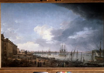 Il porto di Bordeaux, XVIII secolo, Parigi, Musée de la Marine
