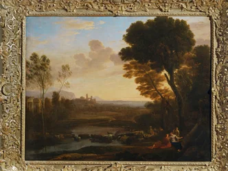 Paesaggio con Parigi ed Enone, dice il ...
