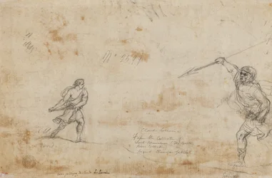 Davide e Golia (verso)