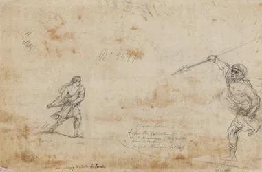 Davide e Golia verso, c. 1645