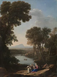 Riposo durante la fuga in Egitto, primi anni 1640