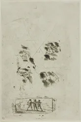 Studio per una scena con briganti