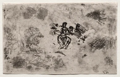 Studio di una Donna Seduta e altri Schizzi