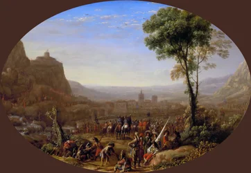 Il Passo di Susa preso da Luigi XIII nel 1629, ca 1631