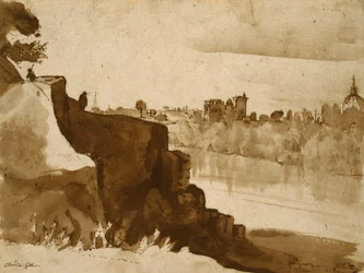 Veduta del Tevere a Roma