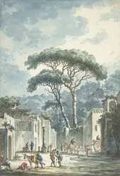 Strada che conduce alla grotta di Posillipo