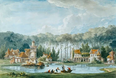 Il Hameau, Petit Trianon, 1786