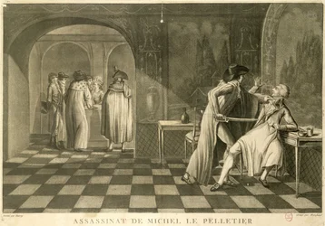 Assassinio del deputato Louis-Michel Le Peletier de Saint-Fargeau, 20 gennaio 1793
