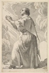 Un giovane santo in preghiera