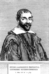 Pierre Gassendi, filosofo, scienziato, astronomo e matematico francese, XVII secolo