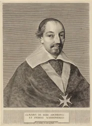 Ritratto di Claude de Rebé, arcivescovo di Narbona