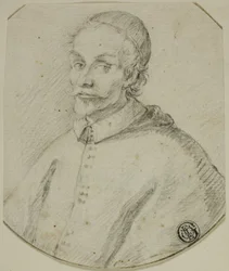 Busto ritratto di un cardinale