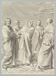 Santi Anna, Giuseppe, Gioacchino, Bernardo e Giovanni Evangelista Parenté de la Vierge