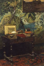 Un angolo dello studio