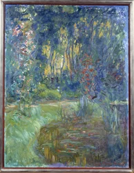 Un angolo dello stagno di Giverny