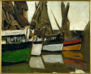 Barche da pesca, Honfleur