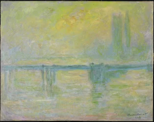 Ponte di Charing Cross: Nebbia, 1902