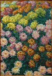Aiuola di crisantemi, 1897