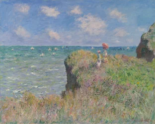 Passeggiata sulla scogliera a Pourville