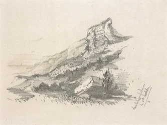 Scogliera a Ste Adresse, 1857