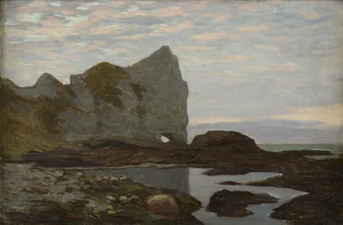 Étretat, ca 1864