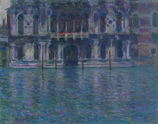 German: Der Palazzo Contarini Le Palais Contarini