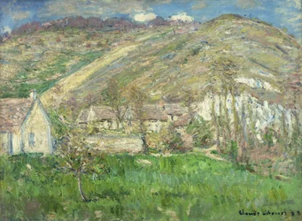 Borgo nelle scogliere vicino a Giverny