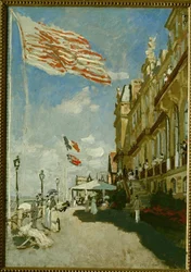 Hotel des Roches Noires (olio su tela)