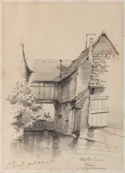Casa sulla Lezarde a Montivilliers, 1857