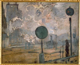 La Gare Saint-Lazare all