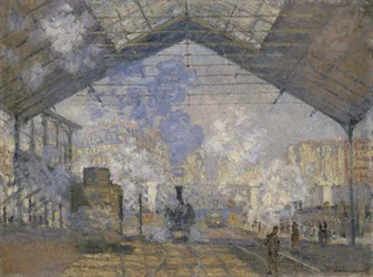 La stazione di Saint-Lazare