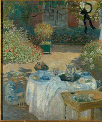 Pranzo nel giardino di Monet ad Argenteuil