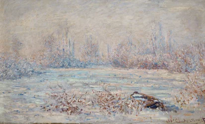 Le givre pres de Vetheuil (dipinto su tela)