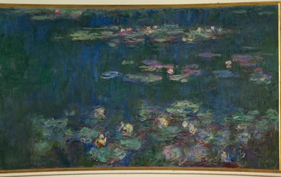 Les Nympheas (olio su tela)