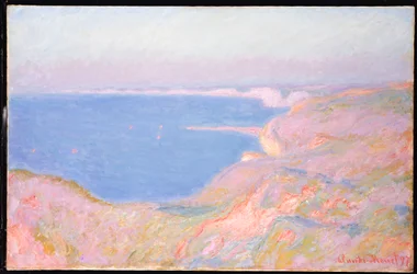 Sulle scogliere vicino a Dieppe, tramonto, 1897