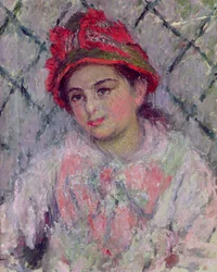 Ritratto di Blanche Hoschede (1864-1947) da Giovane Ragazza, c.1880