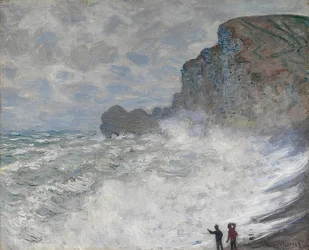 Tempo burrascoso a Étretat