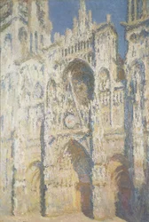 Cattedrale di Rouen in piena luce solare: Armonia in blu e oro, 1894