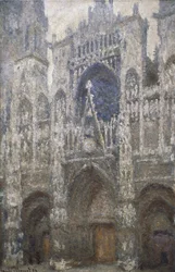 Cattedrale di Rouen, il portale ovest, Armonia in grigio, 1894